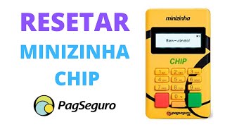 Como Resetar Minizinha Chip PagSeguro 2021 [upl. by Izawa]