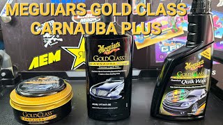 VS MEGUIARS GOLD CLASS CARNAUBA WAX  Paste Liquid or Spray  Which is Best [upl. by Miksen]