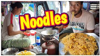 Bhutan jake boni banaya noodles  IndianCoupleTruckDriver subscribe vlog [upl. by Setarcos911]