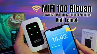 MODAL 100 RIBU DAPET MiFi SOLUSI SINYAL HP YANG HILANG  4G Mobile WiFi [upl. by Eirelam906]