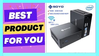 SOYO M2PLUS Mini PC 816GB RAM 256512GBSSD [upl. by Rob390]