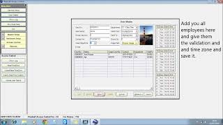 Realtime Access Control Software  How to install Realsoft Access Control Software [upl. by Peednama168]