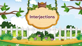 Interjections  English Grammar Gear  Class 5 [upl. by Ociram]