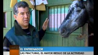 Vivo en Argentina  Oficios  Entrenador de caballos  091112 [upl. by Ylrehc]