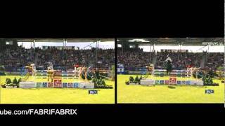 Ludger Beerbaum vs Janne Friederike Meyermpeg [upl. by Nyram]