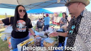 Lao New Year 2024 in Stockton California With Delicious street food [upl. by Neddie]