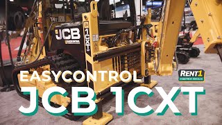 JCB Showing The 1CXT Tracked Backhoe Loader  ARA Show 2019  wwwRent1ca [upl. by Yekcor170]