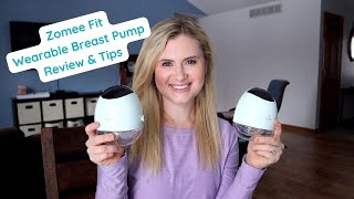 Zomee Fit Wearable Breast Pump Review And Tips [upl. by Matthew735]