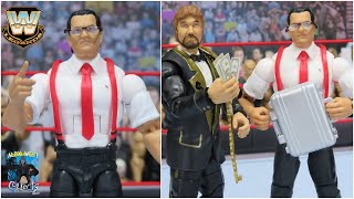 WWE Mattel Legends Elite Greatest Hits Irwin R Schyster IRS Figure Review [upl. by Erlin978]