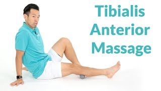 Tibialis Anterior Tendonitis Massage [upl. by Mart]