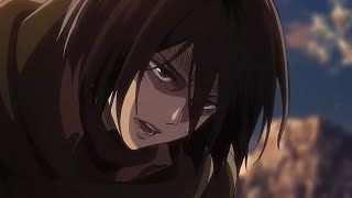 quotPick your side Christaquot  Mikasa Ackerman Japanese amp English Dub  NO SUBTITLES [upl. by Trinia423]