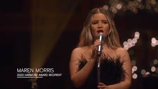 Maren Morris quotThe Bonesquot Nashville Symphonie Ball 2020 [upl. by Gayleen]