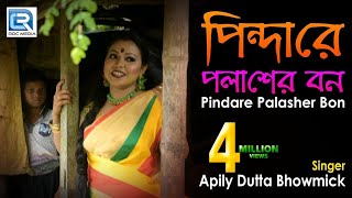 Pindare Polasher Bon  পিন্দারে পলাশের বন  Bengali Jhumur Dance Song  Apily Dutta Bhowmick [upl. by Ailes]