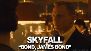 Skyfall quotBond James Bondquot Clip [upl. by Rhtaeh]