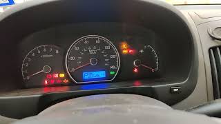 2008 Hyundai Elantra  Chime amp Blinker Sound [upl. by Elleynod]