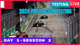 🔴F1 LIVE  2024 BAHRAIN PRESEASON TESTING  Live data Bahrain International Circuit [upl. by Yud422]