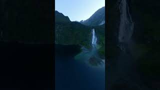 milford sound waterfall alien the covenant new zealand [upl. by Thorwald]