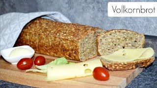 5 Minuten Vollkornbrot  Ohne Hefe und Sauerteig  Dinkelmehl amp Haferflocken  Wochenbett Rezept [upl. by Novick91]