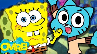 Spongebob vs Gumball Rap Battle CMRB 5 [upl. by Llerehc]