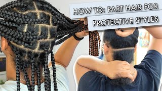 DIY Parting 101  A Beginners Guide  Abby Jahaira [upl. by Lothaire893]