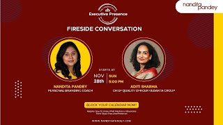 Chronicles Executive Presence feat Aditi Sharma and Nandita Pandey [upl. by Yolande]