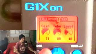 VRB Tube Podcast Zoom G1xOn Bass Sim Tone Patch [upl. by Eelrefinnej]