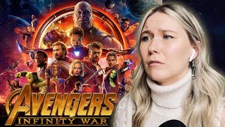 THE AVENGERS  INFINITY WAR 2018 MOVIE REACTION [upl. by Drawdesemaj]