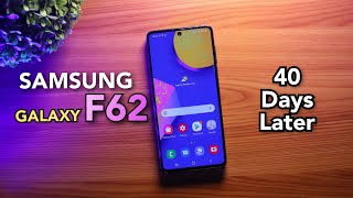 Samsung Galaxy F62 Full Review After 40 Days Usage [upl. by Christian]