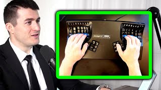 Why Lex Fridman uses the Kinesis keyboard [upl. by Press]