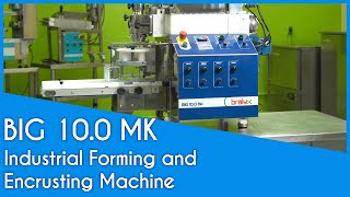 INDUSTRIAL FORMING AND ENCRUSTING MACHINE BIG 100 MK BRALYX [upl. by Ynhoj]