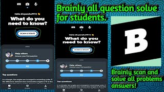 Brainly How to use brainly app in hindi how to get answers of any questions in Hindi [upl. by Tdnerb]