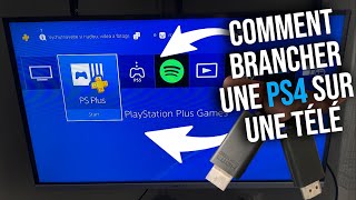 Comment brancher une PS4 sur une télé [upl. by Nrubliw]