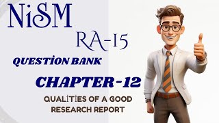 NISM Research Analyst CHAPTER12 Question Bank [upl. by Mariana]