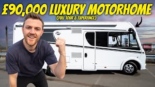 24 Hours Overnight in £90000 Luxury Motorhome full experience [upl. by Ruhtua]