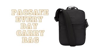 Pacsafe Metrosafe X Compact Crossbody Bag AntiTheft Bag  Every Day Carry  VS Metrosafe LS100 [upl. by Nuhsed]