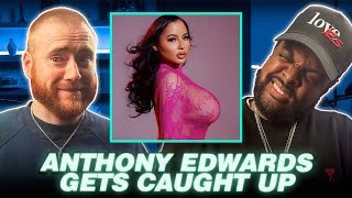 Anthony Edwards Gets Caught Up By IG Model  NEW RORY amp MAL [upl. by Notsag]