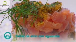 Feria Hogarmania Tartar de atún con aguacate [upl. by Novled702]