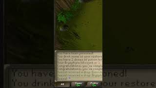 1 KC Bryophyta Essence osrs runescape oldschoolrunescape gaming [upl. by Tullusus162]