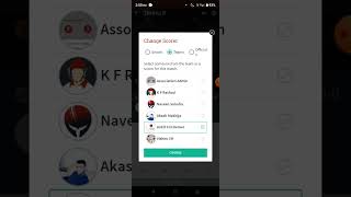 How to change Scorer in Live match  CricHeroes [upl. by Sami]