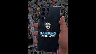 Samsung displays 💀💀 samsung viralvideo edit fyp [upl. by Desiri]