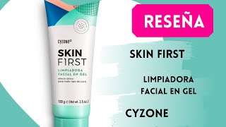 Reseña  Skin First  Limpiadora facial en gel  CyZone  Paso 13 [upl. by Gravante371]