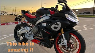 Finally got my hands on a Aprilia R￼S660 [upl. by Gnanmas]