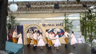 Czech folklore dances and songs  Jiskra Pilsen [upl. by Oaht]