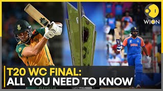 T20 world cup final What will happen if it rains  India vs South Africa FAQs  WION Sports [upl. by Lisetta]