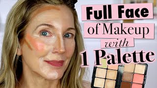 AllInOne Makeup For Ever HD Skin Palette TryOn amp Wear Test [upl. by Leopoldeen284]