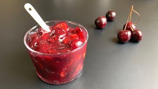 Cherry Pie Filling Recipe  Homemade Cherry Pie Filling  How to Make [upl. by Lemraj]