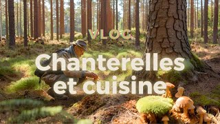 Cueillette et Recette  Chanterelles Poulet amp Coco à Moliets [upl. by Norene342]