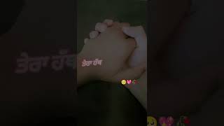 Hatha vich hove tera hth 🥺💖 trending trendingshorts love song dogallan garrysandhu [upl. by Ytissahc]