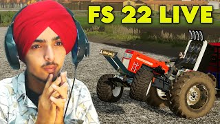 FARMING SIMULATOR 22 LIVE  sukhbhanguz [upl. by Lessard334]