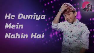 SaReGaMaPa Lil Champs 2019  Bachna Ae Haseeno  Pritam Acharya [upl. by Elamrej67]